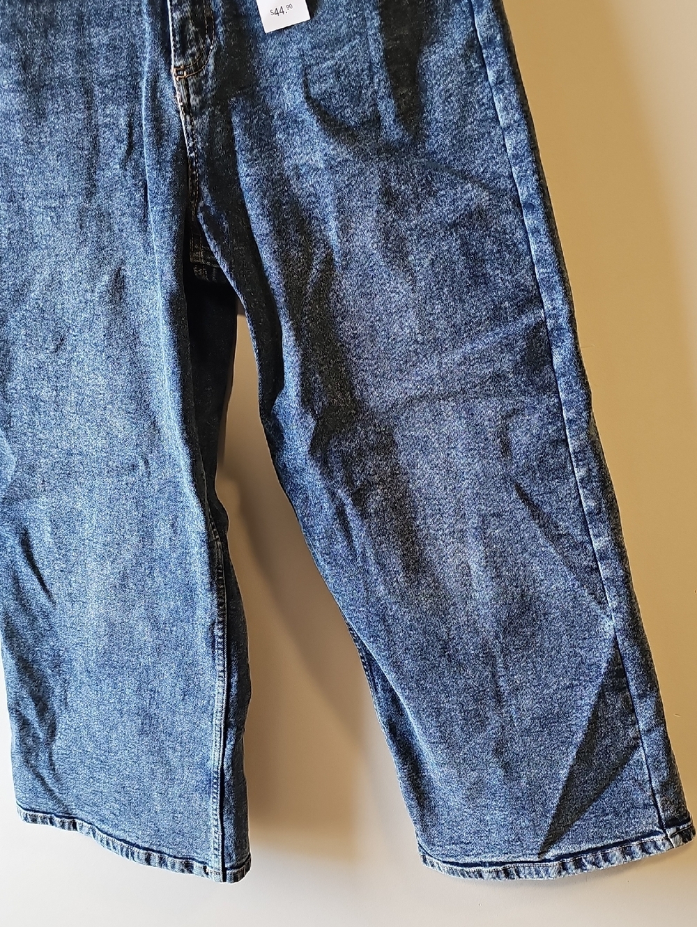 Ardene NWT 30x26 Dark Blue Wide Leg Jeans - Picture 3 of 6